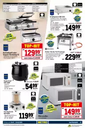Gazetka promocyjna Metro - GastroJournal - Gazetka - ważna od 10.08 do 10.08.2022 - strona 31 - produkty: auto, Bau, Behälter, bohne, bohnen, edelstahl, Edelstahl-Fritteuse, eis, elle, fritteuse, grill, grillfläche, grillplatte, hocker, hot dog, kaffee, kaffeemaschine, kaffeevollautomat, Kocher, kontaktgrill, latte, mikrowelle, office, reis, rwe, schlauch, suppe, suppen, tasse, teller, thermostat, Ti, timer, tisch, topf, wasser, wassertank