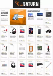 Gazetka promocyjna Saturn - Prospekte - Gazetka - ważna od 25.04 do 25.04.2022 - strona 1 - produkty: Apple, Apple Pencil, eis, festplatte, fritz, HDD, HP, huawei, Huawei Mate, Huawei MateBook, ipad, ipad pro, Laptop, latte, logitech, mac, macbook, macbook air, MateBook, monitor, ndk, notebook, quad, rel, ryzen, Samsung, sandisk, ssd, Surf, tablet, Tablets, Tastatur, Ti, usb, versandkostenfrei, Yo