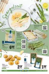 Gazetka promocyjna Metro - Food - Gazetka - ważna od 27.04 do 27.04.2022 - strona 2 - produkty: basilikum, beutel, eis, elle, Frühkartoffeln, kartoffel, kartoffeln, kräuter, küche, Küchen, minze, petersilie, reis, Schal, Schale, schnittlauch, spargel, spargel grün, speisefrühkartoffeln, stangenspargel, Ti