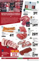 Gazetka promocyjna Metro - Food - Gazetka - ważna od 27.04 do 27.04.2022 - strona 6 - produkty: axe, Bau, beef, blume, blumen, eis, ente, fleisch, grill, grillfackeln, hackfleisch, Haxe, HP, Kette, kotelett, lachs, lamm, lammkotelett, LG, Metro, Nackensteak, nackensteaks, reis, rind, rinder, roastbeef, rwe, Schal, Schale, schwein, schweine, Schweinebauch, soja, sonnenblume, sonnenblumen, steak, steaks, Ti, top-hit, wein, weine
