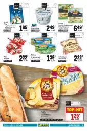 Gazetka promocyjna Metro - Food - Gazetka - ważna od 27.04 do 27.04.2022 - strona 9 - produkty: babybel, Becher, eis, feinkost, feta, fleisch, fol epi, gin, Käse, Le Rustique, mac, mascarpone, maultaschen, milch, milka, milkana, mini babybel, nuss, Schal, Schale, schnittkäse, Tasche, taschen, Ti, tisch, top-hit, weichkäse