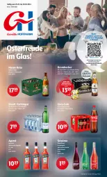 Gazetka promocyjna Getraenke Hoffmann - Prospekte - Gazetka - ważna od 30.03 do 30.03.2024 - strona 1 - produkty: angebot, angebote, aperitif, aperol, apfel, bier, coca-cola, cola, decke, gracioso, grana, granatapfel, hugo, krombache, krombacher, krombacher pils, natur, natur radler, oder radler, pils, radler, Rana, Staatl. Fachingen, Ti, wasser