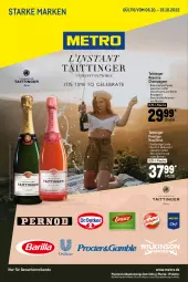 Gazetka promocyjna Metro - Starke Marken - Gazetka - ważna od 19.10 do 19.10.2022 - strona 1 - produkty: beere, beeren, brut, champagne, champagner, cuvée, flasche, frucht, getränk, getränke, Metro, nuss, Palette, Ti