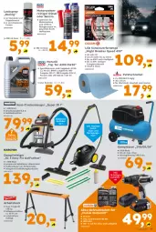 Gazetka promocyjna  - Gazetka - ważna od 19.09 do 19.09.2026 - strona 11 - produkty: akku, akku-bohrschrauber, auer, Bau, Behälter, Bohrschrauber, cin, dampfreiniger, Diesel, edelstahl, eis, felgen, Garten, kompressor, kraft, lack, ladegerät, Lampe, led-licht, LG, longlife, Rauch, reiniger, Reinigung, Scheinwerferlampe, spee, Spezi, Ti, Trockensauger, tuc, wasser, wassertank