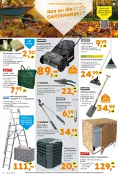 Gazetka promocyjna  - Gazetka - ważna od 19.09 do 19.09.2026 - strona 2 - produkty: Abba, Bau, bio, blume, blumen, Brei, Clin, eis, Garten, Gartensack, Gartenschere, Holz, Komposter, lack, papier, Ria, rwe, sac, Schere, Spaten, Tasche, Ti, tragegriff, weck