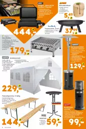 Gazetka promocyjna  - Gazetka - ważna od 19.09 do 19.09.2026 - strona 6 - produkty: auer, edelstahl, eis, ente, fenster, feuerschale, flasche, garnitur, gasgrill, grill, grillrost, lamm, latte, LG, natur, pfanne, piezo-zündung, Ria, Schal, Schale, Ti, tisch, uv-schutz, wurst, Zelt