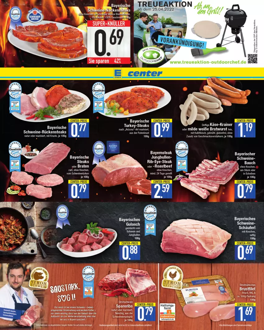 Aktueller Prospekt E Center - Angebote der Woche - von 18.04 bis 23.04.2022 - strona 4 - produkty: Bau, grill, Ti