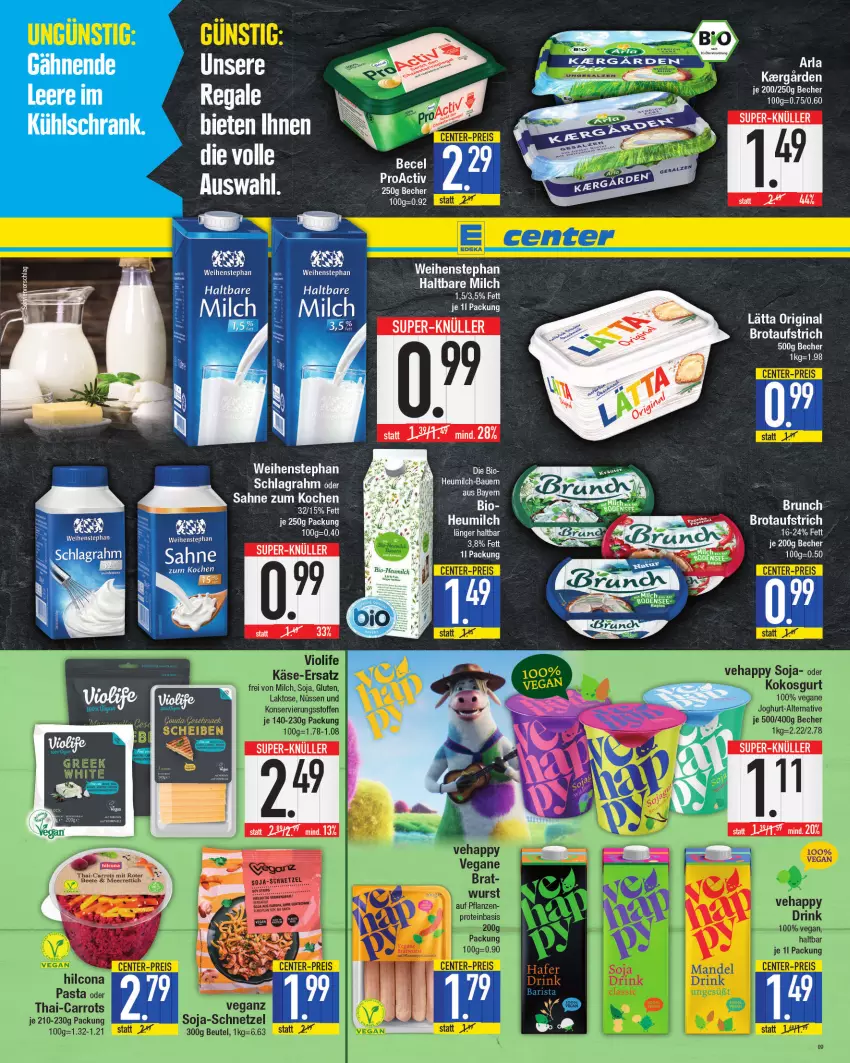 Aktueller Prospekt E Center - Angebote der Woche - von 18.04 bis 23.04.2022 - strona 9 - produkty: kühlschrank, regal, sahne, Schrank, Ti