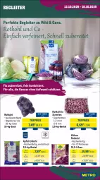 Gazetka promocyjna Metro - Wochen-Angebote Gastro - Gazetka - ważna od 18.10 do 18.10.2025 - strona 12 - produkty: apfel, beutel, bohne, bohnen, brot, eier, eierspätzle, eis, frucht, gewürz, gin, kartoffel, Kartoffelknödel, kartoffeln, Knödel, küche, Küchen, Kühne, nuss, pfanne, pfannen, prinzessbohnen, reifen, reis, rosen, Rosenkohl, rotkohl, sac, schnitten, Ti, tiefpreis, Wild, würfel, ZTE