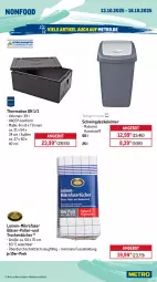 Gazetka promocyjna Metro - Wochen-Angebote Gastro - Gazetka - ważna od 18.10 do 18.10.2025 - strona 20 - produkty: ACC, angebot, decke, Deckel, eimer, Gläser, leimer, leine, Metro, metro gastro, mikrofaser, Ria, Ti, tücher