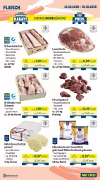 Gazetka promocyjna Metro - Wochen-Angebote Gastro - Gazetka - ważna od 18.10 do 18.10.2025 - strona 3 - produkty: axe, beutel, braten, brustfilet, eis, entrecôte, filet, filets, fleisch, grill, grillhaxe, gulasch, hähnchenbrust, hähnchenbrustfilet, Hähnchenschnitzel, Haxe, kasseler, Kette, lachs, lamm, lammkeule, Metro, pute, putenbrust, rind, rinder, rinderfilet, schnitten, schnitzel, schwein, schweine, Schweinelachs, schweinenacken, Ti, wein, weine