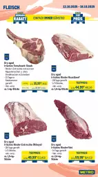 Gazetka promocyjna Metro - Wochen-Angebote Gastro - Gazetka - ważna od 18.10 do 18.10.2025 - strona 4 - produkty: Abtei, angebot, angebote, aqua, beef, eis, elle, entrecôte, filet, fisch, fische, Fischer, fischtheke, fleisch, forelle, frischfisch, lachs, lachsfilet, Metro, reis, rel, Ria, rind, rinder, rinderfilet, Rippen, roastbeef, rwe, salz, Schere, steak, Ti, tiefpreis, Wild