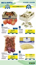 Gazetka promocyjna Metro - Wochen-Angebote Gastro - Gazetka - ważna od 18.10 do 18.10.2025 - strona 8 - produkty: bag-in-box, butter, crème fraîche, eimer, eis, mac, milch, obst, pilze, pommes, Pommes Frites, reis, rispentomaten, rum, rwe, sac, salakis, Steinpilze, Ti, tiefpreis, tisch, tomate, tomaten, zwiebel, zwiebeln