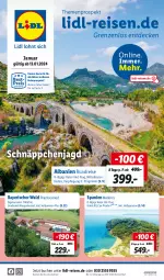 Gazetka promocyjna Lidl - Schnäppchenjagd - Gazetka - ważna od 15.02 do 15.02.2024 - strona 1 - produkty: buch, decke, eier, eis, reis, schnäppchen, Ti, uhr