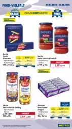 Gazetka promocyjna Metro - Wochen-Angebote - Seite 24 - Gazetka - ważna od 10.01 do 10.01.2026 - strona 13 - produkty: angebot, bacon, barilla, beutel, bratwurst, eis, erbsen, Frische Pasta, mam, meica, pasta, Pasta Sauce, reis, sauce, saucen, schnitten, Ti, tulip, wurst, würstchen, zucker