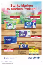 Gazetka promocyjna Metro - Starke Marken - Gazetka - ważna od 12.07 do 12.07.2025 - strona 13 - produkty: angebot, eis, küche, Küchen, küchentücher, papier, reis, Tasche, taschen, taschentücher, Tempo, Ti, toilettenpapier, toilettentücher, tücher, zewa