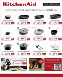 Gazetka promocyjna Edeka - Prospekte - Gazetka - ważna od 02.10 do 02.10.2026 - strona 28 - produkty: Backform, bambus, decke, Deckel, deka, eis, elle, Glasdeckel, handtücher, kaffee, KitchenAid, Kochtopf, küche, Küchen, Löffel, pasta, pfanne, reis, schmorpfanne, schüssel, stielkasserolle, Ti, topf, tücher