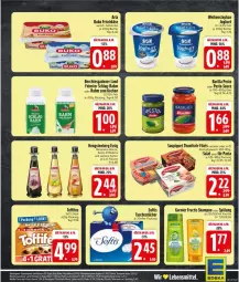 Gazetka promocyjna Edeka - Prospekte - Gazetka - ważna od 02.10 do 02.10.2026 - strona 31 - produkty: aceto, arla, arla buko, balsam, balsamico, balsamico bianco, barilla, Becher, Buko, essig, fisch, flasche, frischkäse, fructis, garnier, hengstenberg, joghur, joghurt, Käse, lebensmittel, Mode, natur, natura, pasta, pasta-sauce, pesto, salat, sauce, saupiquet, spülung, Tasche, taschen, taschentücher, thunfisch, Ti, toffifee, tücher, weihenstephan