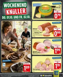 Gazetka promocyjna Edeka - Prospekte - Gazetka - ważna od 02.10 do 02.10.2026 - strona 32 - produkty: aufschnitt, braten, eis, fleisch, frico, gewürz, gouda, gouda jung, hackfleisch, holländischer schnittkäse, Käse, küche, Küchen, LG, pute, Rauch, reis, Ria, rollbraten, schinken, schnittkäse, schwein, schweine, schweinerücken, spee, Ti, wein, weine, ZTE