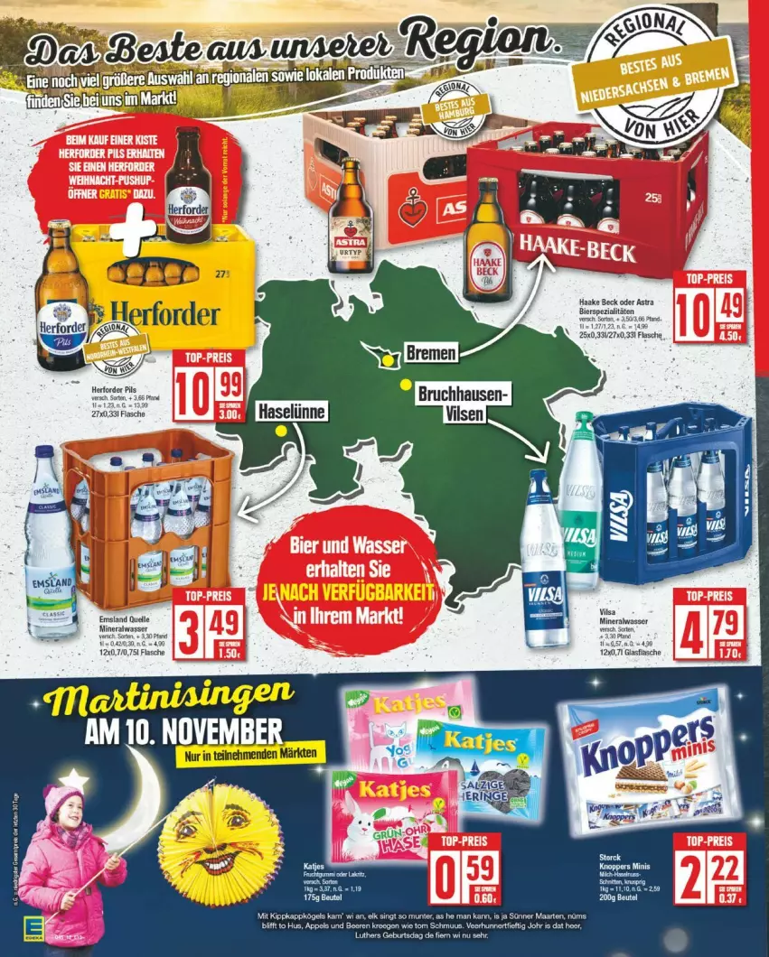 Aktueller Prospekt Edeka - Prospekte - von 04.11 bis 09.11.2024 - strona 12 - produkty: Alwa, elle, flasche, mineralwasser, Ti, wasser