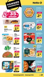 Gazetka promocyjna Netto - Woche 17 - Gazetka - ważna od 27.04 do 27.04.2024 - strona 23 - produkty: albray, brot, dell, elle, fisch, frikadellen, frucht, fruchtjoghurt, hühner, joghur, joghurt, kuchen, kühlregal, nerf, nuss, Pfannkuchen, pizza, regal, saint albray, Ti, vita, Yo