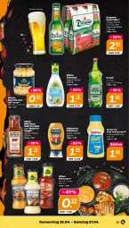 Gazetka promocyjna Netto - Woche 17 - Gazetka - ważna od 27.04 do 27.04.2024 - strona 27 - produkty: auer, Bau, dressing, flasche, grill, grillsauce, Kühne, mais, mikado, natur, radler, sauce, senf, Ti, veggie, würzsauce
