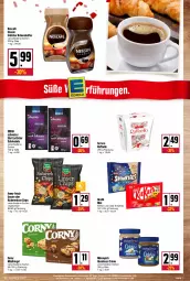 Gazetka promocyjna Kupsch - Angebote der Woche - Gazetka - ważna od 23.07 do 23.07.2022 - strona 7 - produkty: bohne, bohnen, bohnenkaffee, chips, corny, deka, eis, erbsen, ferrero, funny-frisch, haselnuss, kaffee, kichererbsen, Kichererbsen Chips, kitkat, linsen, lion, löslicher bohnenkaffee, mövenpick, müsli, Müsliriegel, Nescafé, nestlé, nuss, raffaello, reis, riegel, schoko, schokolade, smarties, Ti, Vegeta, ZTE