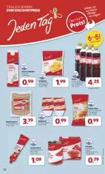 Gazetka promocyjna Combi - Prospekte - Gazetka - ważna od 01.06 do 01.06.2024 - strona 12 - produkty: apfel, Becher, beutel, bratwurst, discount, eis, eistee, erdnuss, erdnüsse, erdnüssen, Käse, milch, nuss, Reibekäse, reis, rostbratwurst, tee, tomate, tomaten, tomatenmark, vollmilch, wurst