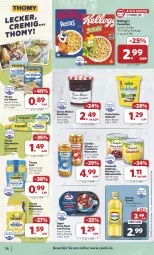 Gazetka promocyjna Combi - Prospekte - Gazetka - ważna od 01.06 do 01.06.2024 - strona 16 - produkty: Becher, bonduelle, bonduelle goldmais, bonne maman, cerealien, eis, elle, filet, filets, flasche, frankfurter, früchte, Goldmais, goldsaft, grafschafter, hering, hülsenfrüchte, keimöl, Kellogg‘s, konfitüre, mais, mam, mayonnaise, mazola, reis, remoulade, ring, saft, sauce, senf, thomy, thomy les sauces, wiener, würstchen, Yo, ZTE