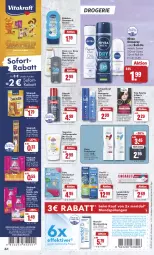 Gazetka promocyjna Combi - Prospekte - Gazetka - ważna od 01.06 do 01.06.2024 - strona 22 - produkty: alkohol, alpecin, aufsteckbürsten, beef, beutel, body, bodylotion, bübchen, bürste, bürsten, cin, coffein, Colorationen, Columbia, coupon, creme, deo, deospray, dove, duschcreme, dusche, eis, elle, erde, flasche, gin, haarspray, kraft, Lacalut, Lotion, meridol, mundspülung, natur, natura, nivea, oder schaumfestiger, ohne alkohol, oral-b, Palette, reis, roll-on, sagrotan, schaumfestiger, schwarzkop, schwarzkopf, Seife, seifenspender, shampoo, snack, snacks, sofortrabatt, spülung, Taft, Ti, tristar, vita, vitakraft, zahncreme, ZTE