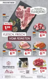 Gazetka promocyjna Combi - Prospekte - Gazetka - ważna od 01.06 do 01.06.2024 - strona 4 - produkty: braten, eis, ente, fleisch, für grill und pfanne, grill, grill und pfanne, gulasch, Holz, lachs, Lachsbraten, natur, pfanne, rind, rinder, rindergulasch, rindfleisch, schinken, schwein, schwein und rind, steak, steaks, suppe, suppen, suppenfleisch, T-Bone Steak, Ti, Tiere, und pfanne, wein