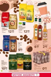 Gazetka promocyjna Selgros - Food - Gazetka - ważna od 21.02 do 21.02.2024 - strona 19 - produkty: beutel, bio, bohne, caffe, darbo, darboven, eis, espresso, espresso oder, flasche, intenso, jacobs, Jacobs Crema, monin, mövenpick, oder espresso, reis, sirup, Ti