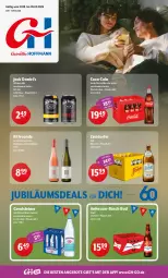 Gazetka promocyjna Getraenke Hoffmann - Prospekte - Gazetka - ważna od 05.09 do 05.09.2026 - strona 1 - produkty: Alwa, angebot, angebote, coca-cola, cola, eis, fanta, gerolsteine, gerolsteiner, Heu, jack daniel, Jack Daniel’s, Jubiläums, Mezzo Mix, mineralwasser, natürliches mineralwasser, oder sprite, sprite, steiner, Ti, wasser, whiskey