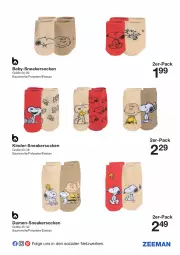 Gazetka promocyjna Zeeman - Prospekte - Gazetka - ważna od 22.07 do 22.07.2022 - strona 9 - produkty: Bau, baumwolle, damen-sneaker, Kinder, LG, sneaker, sneakersocken, socken, wolle