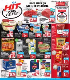 Gazetka promocyjna Hit - Wochenprospekt - Gazetka - ważna od 12.07 do 12.07.2025 - strona 1 - produkty: alkohol, almighur, almighurt, auto, barilla, Becher, beutel, bonne maman, brause, bugles, butter, Butterschmalz, champion, chips, cremissimo, die ofenfrische, Doritos, Dr. Oetker, drink, ehrmann, ehrmann almighurt, eis, exquisa, fassbrause, feta, filet, flasche, freixenet, frischkäse, frischkäsezubereitung, frucht, fruchtgummi, gewürz, glasflasche, hafer, Haferdrink, haribo, italienische pasta, Käse, kerrygold, konfitüre, Lakritz, landliebe, landmilch, langnese, langnese cremissimo, lebensmittel, malz, mam, Meister, milch, miree, natur, oder lakritz, Ofen, pasta, patros, pesto, pfeffer, red bull, reis, rind, rinder, rinderfilet, salz, Schmalz, sim, steak, steaks, Ti, tisch, tradizionale, vanille, wein, ZTE, zucker