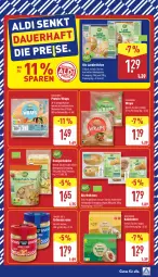 Gazetka promocyjna Aldi Nord - Von Montag - Gazetka - ważna od 17.01 do 17.01.2026 - strona 14 - produkty: bio, brot, brötchen, creme, erdnuss, knäckebrot, nuss, Ti, tortilla, tortillas, trolli, wrap, wraps