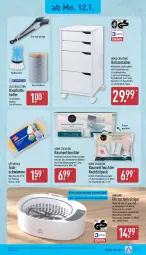 Gazetka promocyjna Aldi Nord - Von Montag - Gazetka - ważna od 17.01 do 17.01.2026 - strona 21 - produkty: ambia, auto, Behälter, beutel, bürste, Container, dell, edelstahl, elle, gin, Holz, lack, Mode, Optiwisch, reiniger, Reinigung, rollcontainer, Schal, Schmuck, schubladen, teller, Ti, tisch, topf, tuc, wasser, wassertank, ZTE