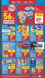 Gazetka promocyjna Aldi Nord - Von Montag - Gazetka - ważna od 17.01 do 17.01.2026 - strona 5 - produkty: almighur, almighurt, auer, aufstrich, basilikum, Becher, beere, brötchen, butter, caractère, cin, Edelsalami, ehrmann, ehrmann almighurt, erdbeere, fol epi, frischkäse, frucht, fruchtjoghurt, gin, heidelbeere, joghur, joghurt, kakao, Käse, käsescheiben, Loose, meggle, Mett, mettwurst, milch, quäse, salami, Sauermilchkäse, schinken, snack, Streichzart, Ti, tomate, tomaten, weihenstephan, wurst, ZTE, zucker, zwiebel, zwiebelmettwurst