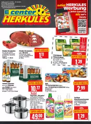 Gazetka promocyjna Edeka - Angebote der Woche - Gazetka - ważna od 07.10 do 07.10.2023 - strona 1 - produkty: alkohol, apfel, backfisch, Becher, bier, Blaubeer, braten, Bratentopf, bratwurst, brötchen, butter, cheesecake, Clogs, decke, Deckel, edelstahl, eis, elle, fisch, fischstäbchen, flasche, fleisch, gin, grill, grünländer, Handy, Herkules, HP, iglo, jungbullen, kartoffel, kartoffeln, Käse, käsescheiben, kerrygold, krombache, krombacher, kuchen, Kugel, limo, Limobier, mac, oder radler, persil, pils, pilsener, radler, rapsöl, rind, rinder, rinder-rouladen, rouladen, rwe, salat, salz, Schal, Schale, schnitten, schwein, Softlan, super-knüller, Ti, topf, topf-set, uhr, veltins, veltins pilsener, Waschpulver, weichspüler, wein, wurst, zitrone