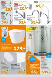 Gazetka promocyjna  - Gazetka - ważna od 15.06 do 15.06.2024 - strona 19 - produkty: armatur, armaturen, auto, brause, dusche, elle, erde, handbrause, passend für alle, Ria, ring, schläuche, schrauben, Spültischarmatur, tasse, teller, Ti, Tiere, tisch, waschtisch, waschtischarmatur, wasser, wc-sitz, Yo