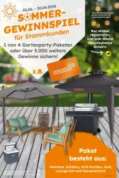 Gazetka promocyjna  - Gazetka - ważna od 15.06 do 15.06.2024 - strona 21 - produkty: Bau, Garten, gewinnspiel, globus fachmärkte, grill, kühlbox, lounge-set, pavillon, sonnenschirm, wein