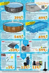 Gazetka promocyjna - Gazetka - ważna od 15.06 do 15.06.2024 - strona 5 - produkty: abdeckplane, Bank, bürste, dusche, eis, elle, Garten, gartenschlauch, Kescher, pool, Reinigung, reis, Ria, sandfilteranlage, Schal, schlauch, Spülen, steel pro, tee, Teleskop, Ti, wasser, ZTE