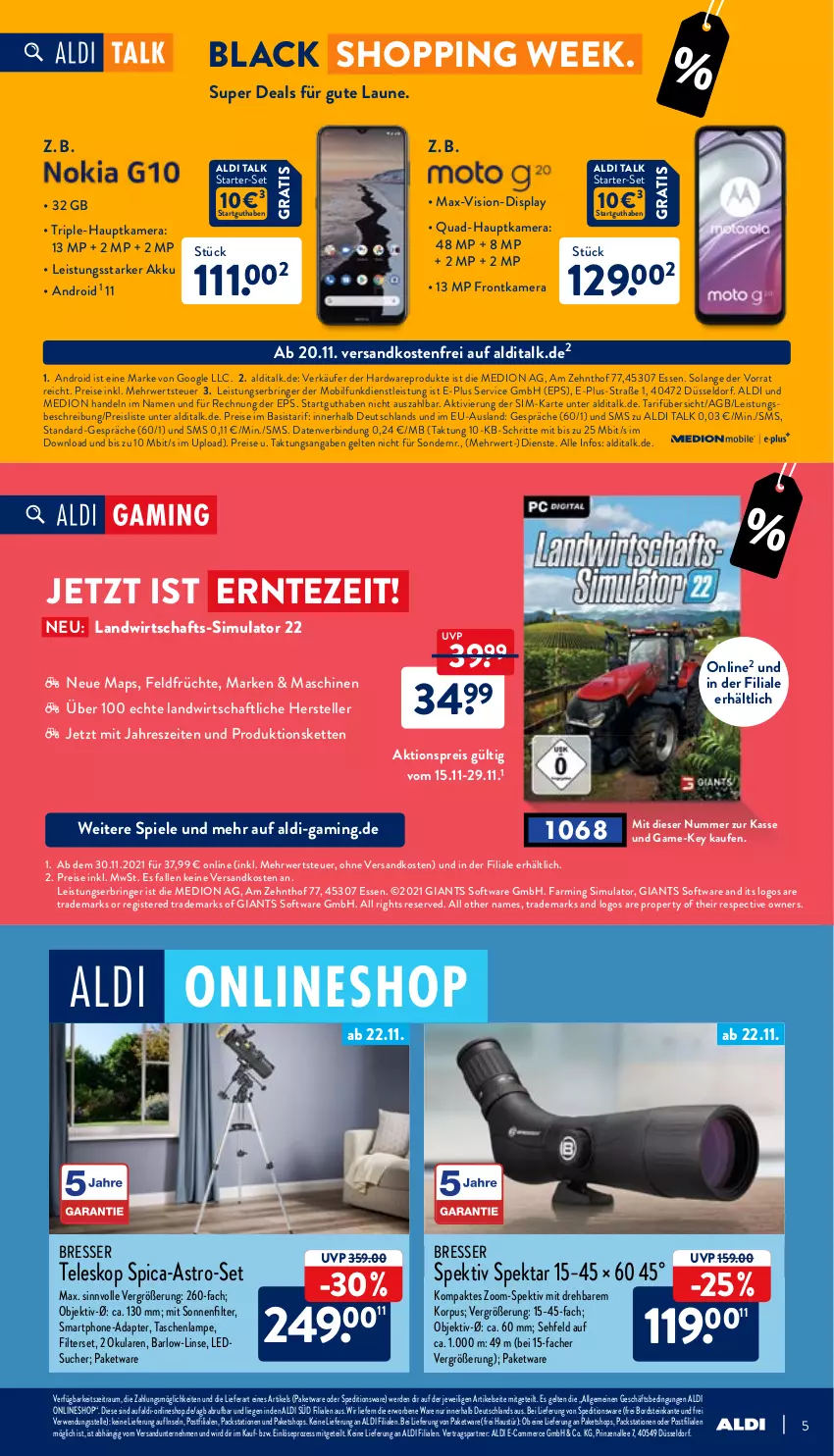 Aktueller Prospekt Aldi Nord - Multimedia - von 18.11 bis 31.12.2021 - strona 5