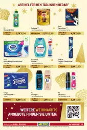 Gazetka promocyjna Metro - Händler Journal - Gazetka - ważna od 27.11 do 27.11.2024 - strona 23 - produkty: angebot, angebote, bürste, deo, deospray, duschgel, fa duschgel, felix, flasche, gin, küche, Küchen, küchentücher, Metro, metro gastro, pedigree, Schal, Schale, sensations, spülmittel, Tasche, taschen, taschentücher, Tempo, theramed, Ti, tücher, zahnbürste, zewa