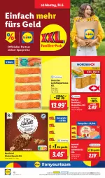 Gazetka promocyjna Lidl - Aktionsprospekt - Gazetka - ważna od 29.06 do 29.06.2024 - strona 14 - produkty: backfisch, Bon Gelati, eis, filet, filets, fisch, Gelatelli, lachs, lachsfilet, mandel, matjes, Matjesfilet, matjesfilets, ndk, Nordsee, preisvorteil, reis, sandwich, Schal, Schale, stieleis, Ti