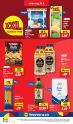 Gazetka promocyjna Lidl - Aktionsprospekt - Gazetka - ważna od 29.06 do 29.06.2024 - strona 16 - produkty: Bona, eis, getränk, gouda, grill, kaffee, Käse, Kugel, Milbona, mozzarella, natives olivenöl, olive, oliven, olivenöl, olivenöl extra, pfanne, pfannen, pfannenkäse, preisvorteil, reis, reiseveranstalter, rel, spaghetti, Ti, und pfanne, zucker