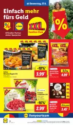 Gazetka promocyjna Lidl - Aktionsprospekt - Gazetka - ważna od 29.06 do 29.06.2024 - strona 46 - produkty: Bon Gelati, eis, ndk, nuggets, obst, pommes, Pommes Frites, preisvorteil, reis, Schal, Schale, Ti