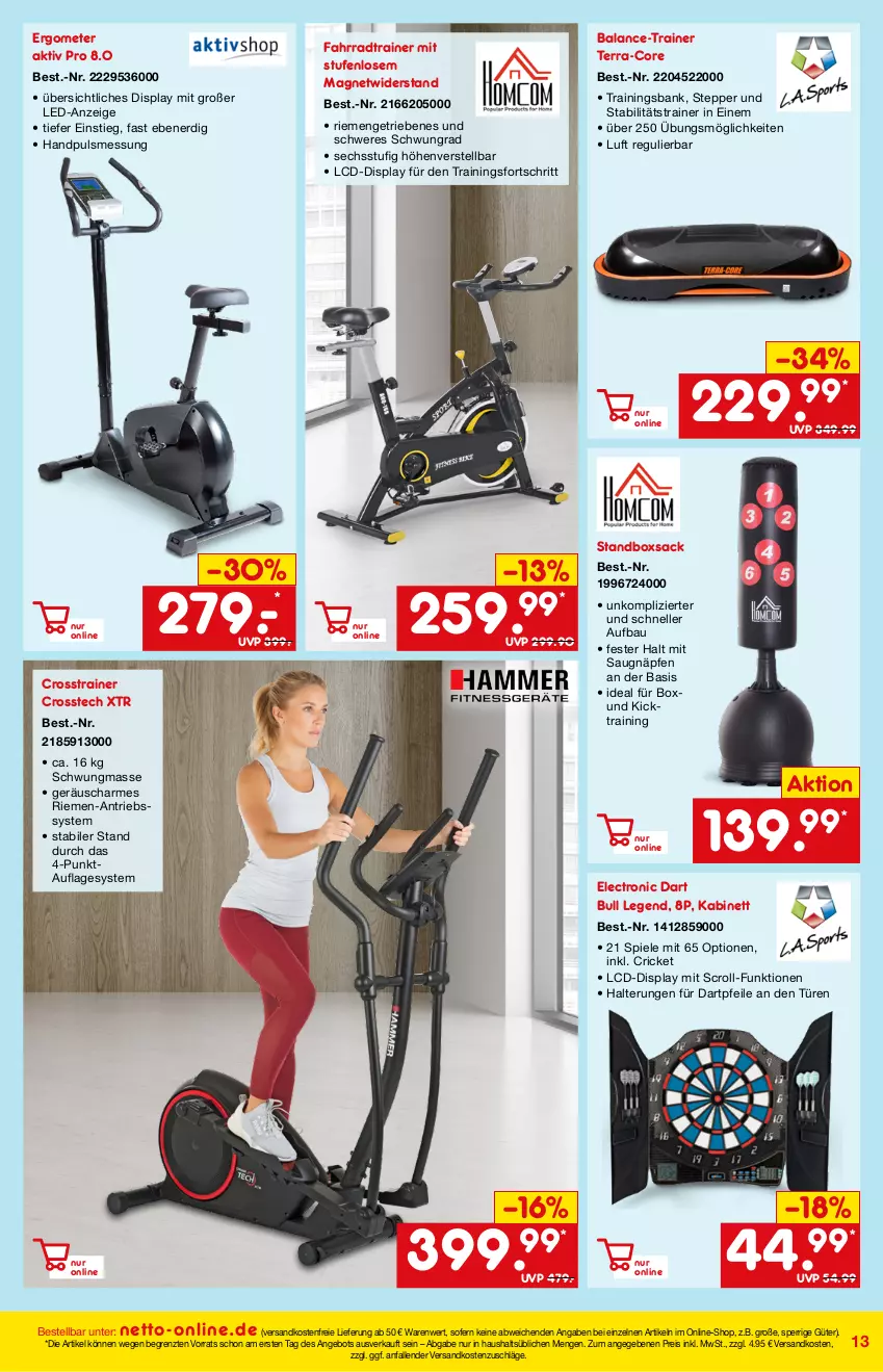 Aktueller Prospekt Netto Marken-Discount - Online-Magazin Januar - von 01.01 bis 31.01.2022 - strona 13 - produkty: angebot, Bank, Bau, eis, elle, Fahrrad, kabinett, ndk, reis, sac, Spiele, Ti, versandkostenfrei, ZTE