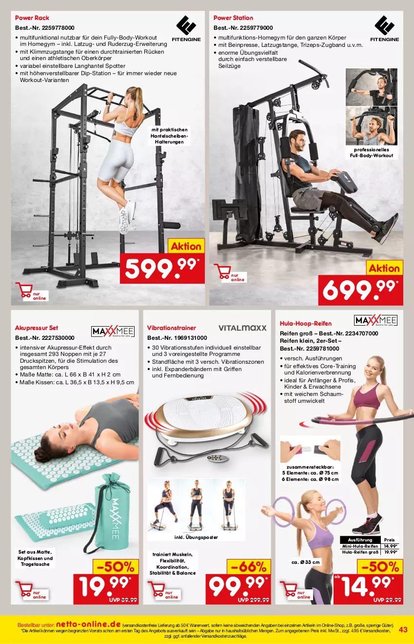 Aktueller Prospekt Netto Marken-Discount - Online-Magazin Januar - von 01.01 bis 31.01.2022 - strona 43 - produkty: angebot, body, dip, eis, elle, ente, fernbedienung, Kinder, kissen, kopfkissen, ndk, reifen, reis, Ria, rwe, Tasche, Ti, tisch, tragetasche, versandkostenfrei, WICK, ZTE