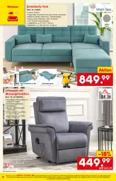 Gazetka promocyjna Netto Marken-Discount - Online-Magazin Januar - Gazetka - ważna od 31.01 do 31.01.2022 - strona 30 - produkty: angebot, eis, federkern, gefu, Holz, kissen, latte, leine, LG, Liege, massivholz, ndk, reis, Ria, rückenlehne, schlafsofa, sessel, Sofa, Tasche, taschen, Ti, tisch, versandkostenfrei, Yo, ZTE